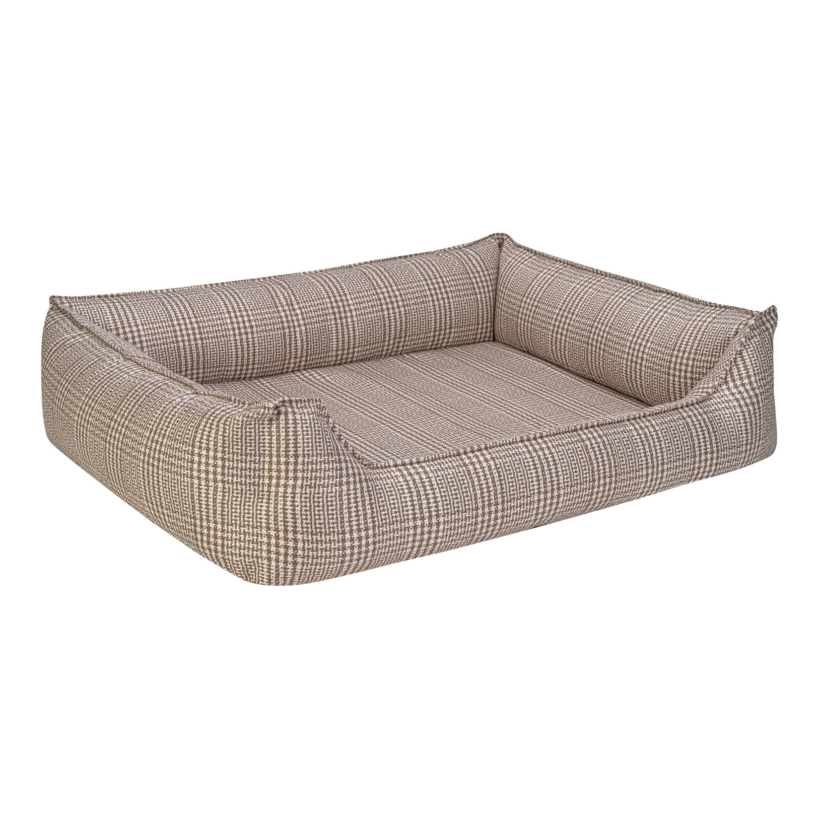 Pet Comfort Delta Bej Kareli Köpek Yatak L - Görsel 2