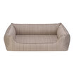 Pet Comfort Delta Bej Kareli Köpek Yatak M - Görsel 1