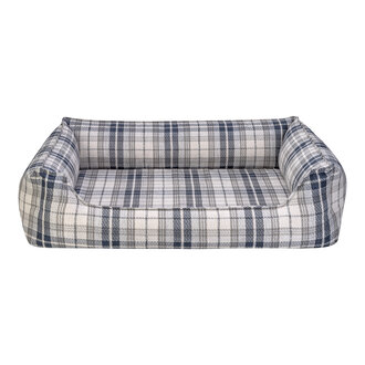Pet Comfort Delta Lacivert Kareli Köpek Yatak L
