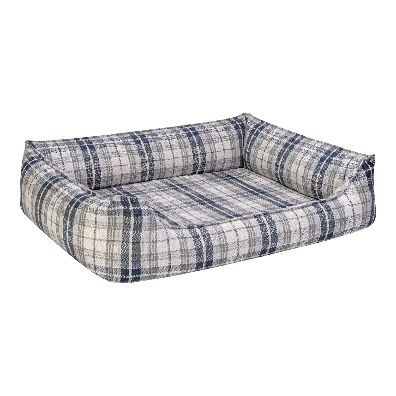 Pet Comfort Delta Lacivert Kareli Köpek Yatak L - Görsel 2