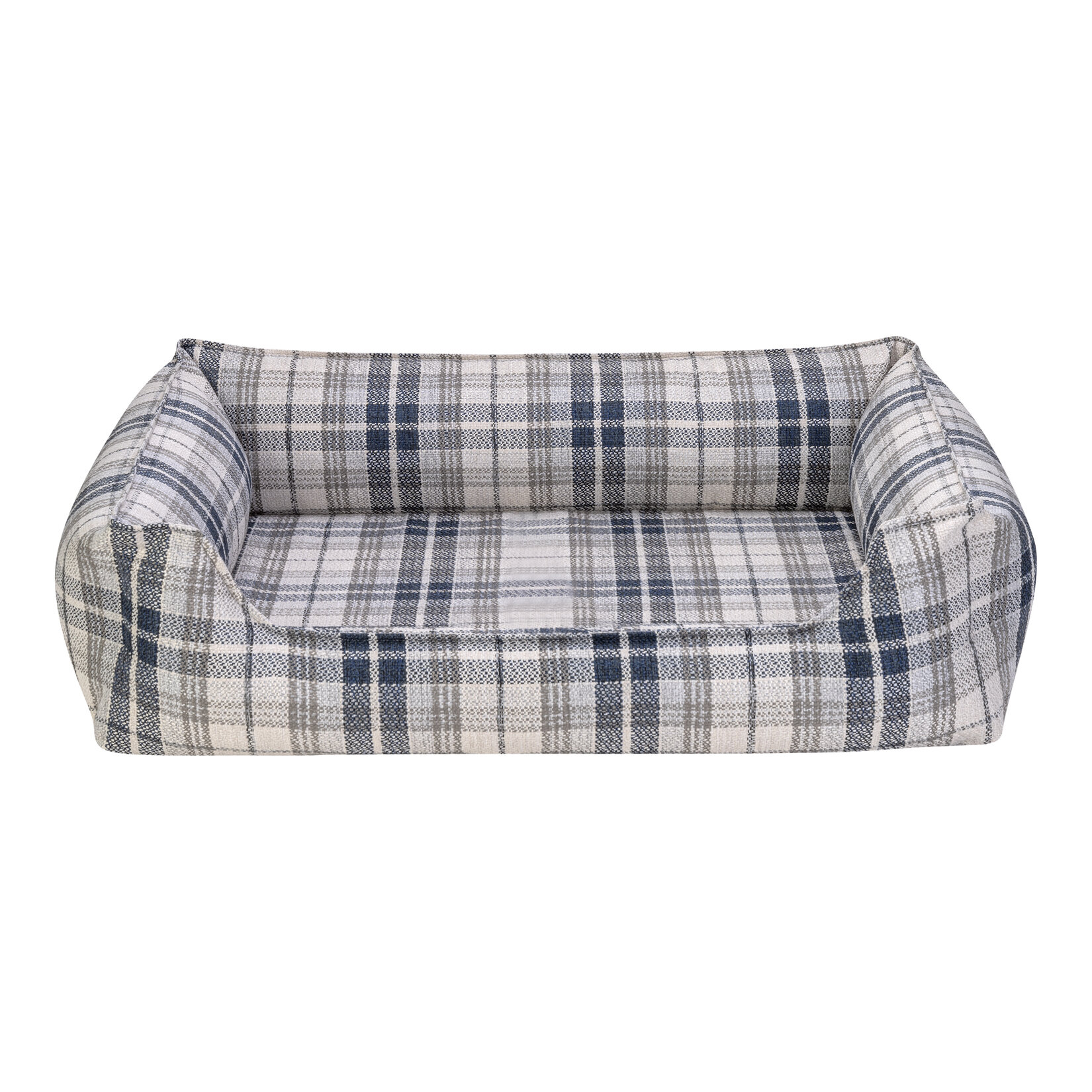 Pet Comfort Delta Lacivert Kareli Köpek Yatak M - Görsel 1