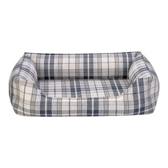 Pet Comfort Delta Lacivert Kareli Kedi - Köpek Yatak S
