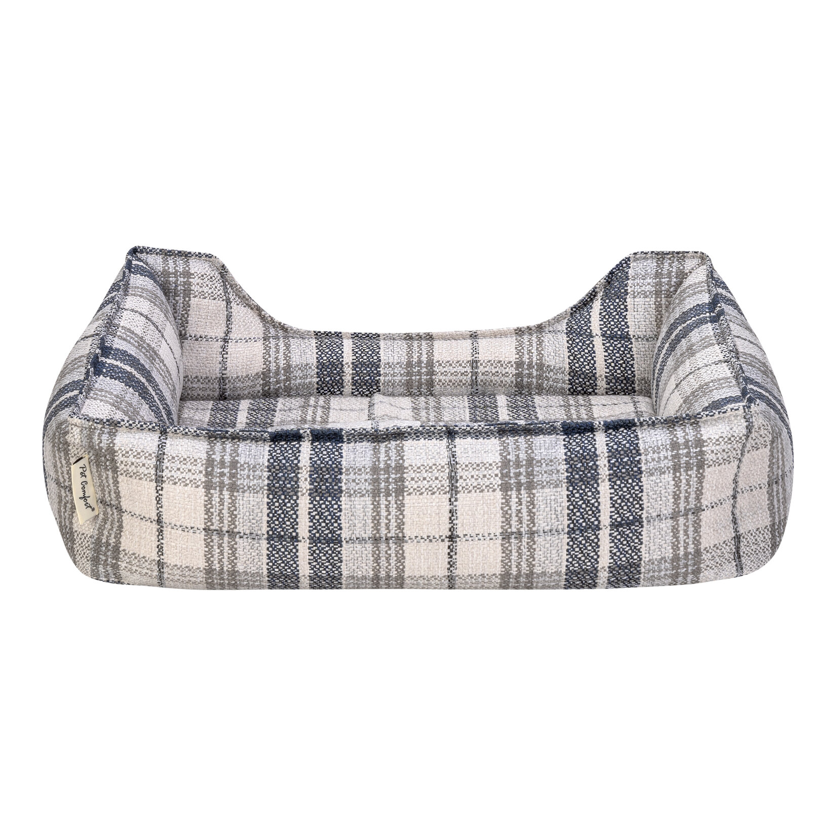 Pet Comfort Delta Lacivert Kareli Kedi - Köpek Yatak XS - Görsel 3