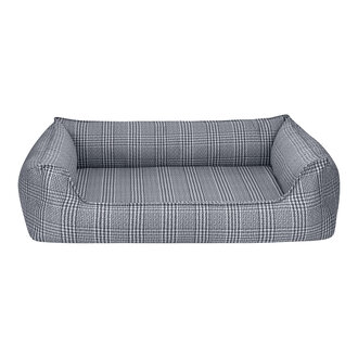 Pet Comfort Delta Mavi Kareli Köpek Yatak L