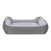 Pet Comfort Bravo Duo Köpek Yatak Gri / Gri Peluş L - Görsel 3