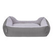Pet Comfort Bravo Duo Köpek Yatak Gri / Gri Peluş M - Görsel 3