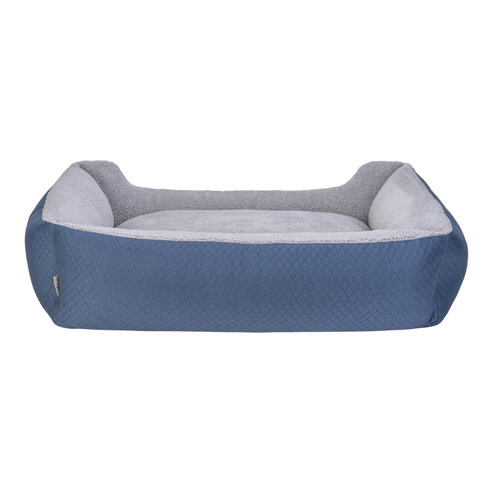 Pet Comfort Bravo Duo Köpek Yatak Mavi / Gri Peluş Xl - Görsel 3