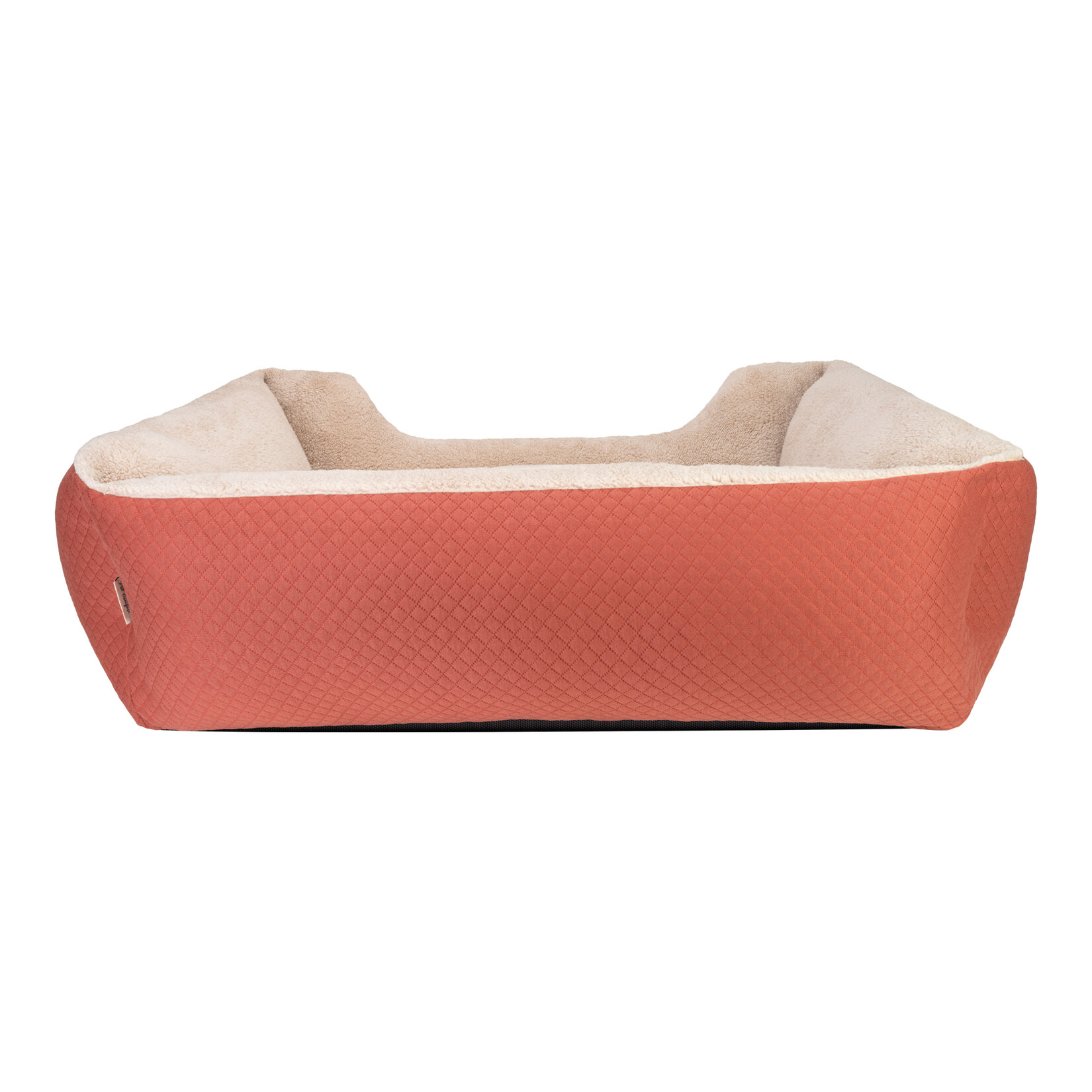 Pet Comfort Echo Köpek Yatak Tarçın / Ecru Peluş L - Görsel 3