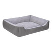 Pet Comfort Bravo Duo Köpek Yatak Gri / Gri Peluş XL - Görsel 2