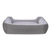 Pet Comfort Bravo Duo Köpek Yatak Gri / Gri Peluş XL - Görsel 3
