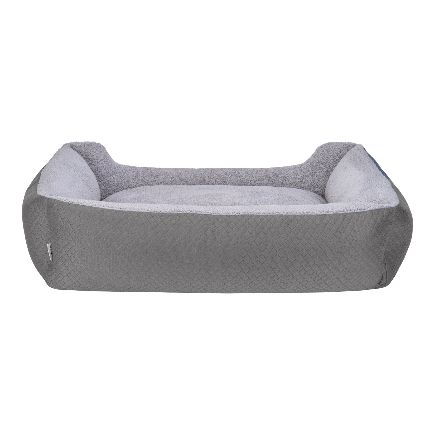 Pet Comfort Bravo Duo Köpek Yatak Gri / Gri Peluş XL - Görsel 3