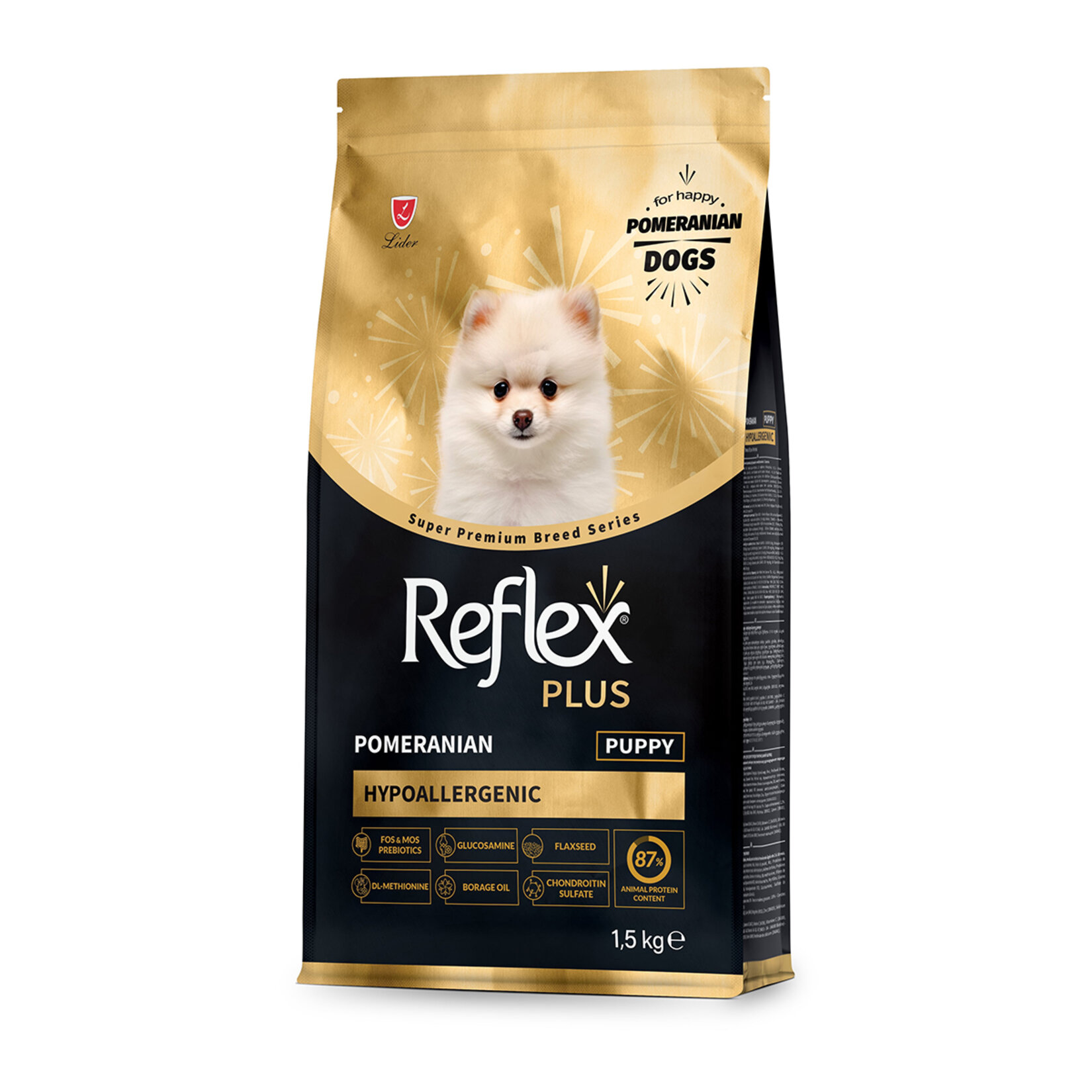 Reflex Plus Pomerian Yavru Köpek Maması 1,5 Kg - Görsel 3