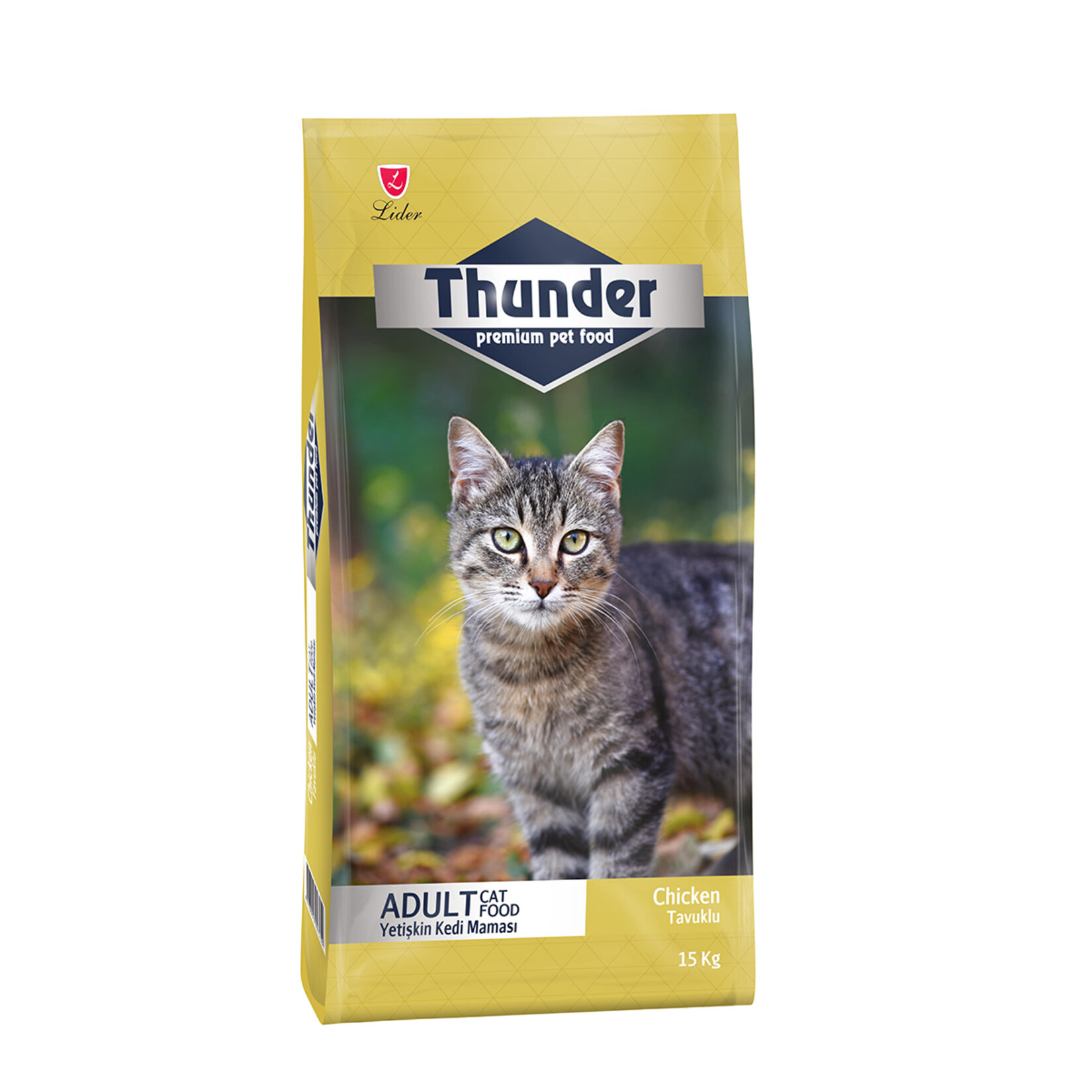Thunder Tavuklu Yetişkin Kedi Maması 15 Kg