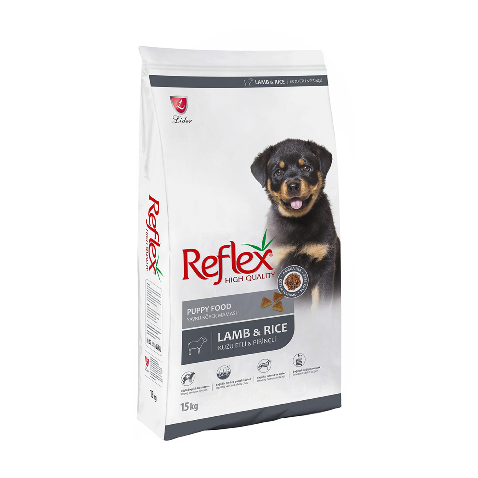 Reflex Kuzu Etli Yavru Köpek Maması 15 Kg