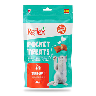 Reflex Plus Deri ve Tüy Bakımı İçin Kedi Ödülü 60 G