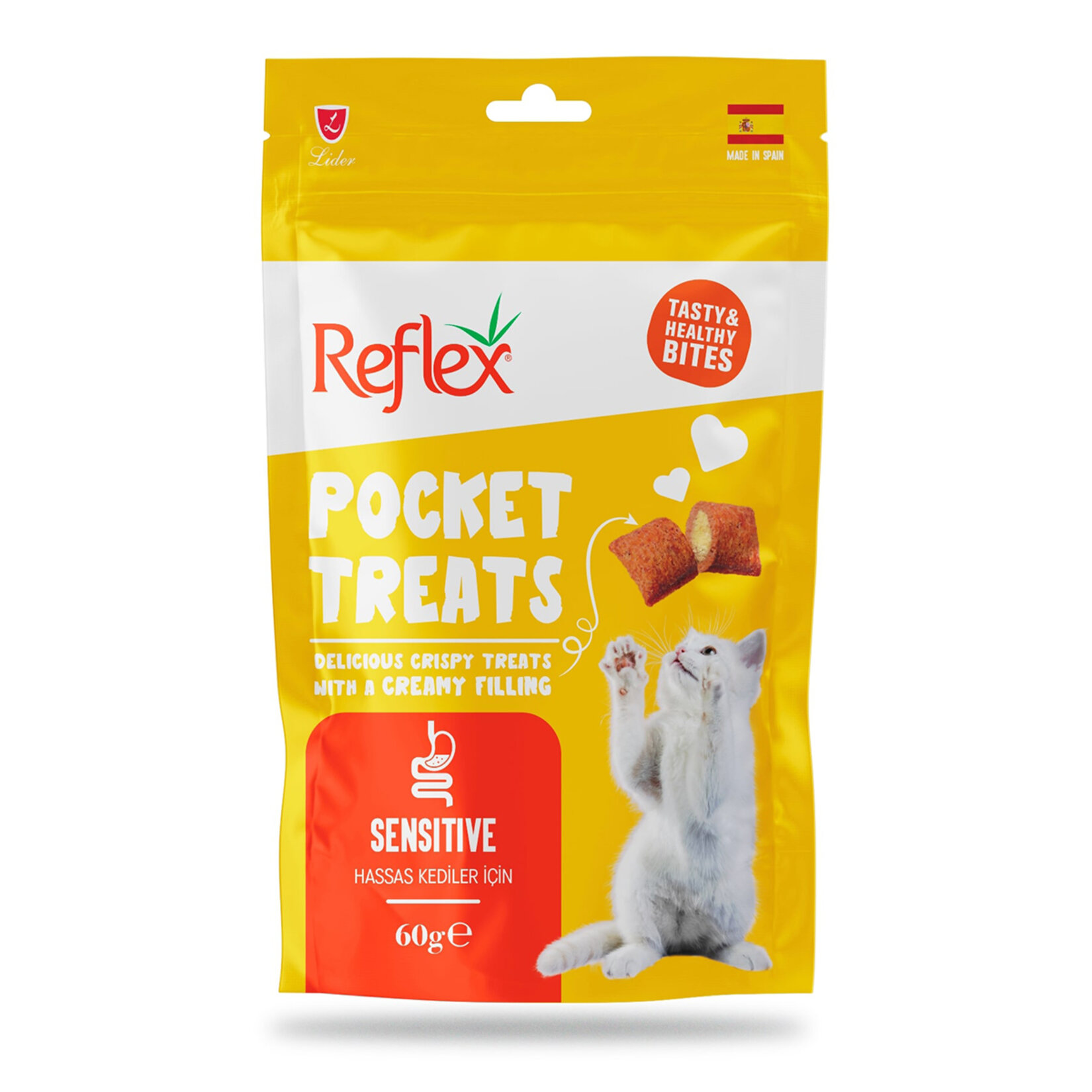 Reflex Plus Hassas Kediler İçin Kedi Ödülü 60 G - Görsel 1