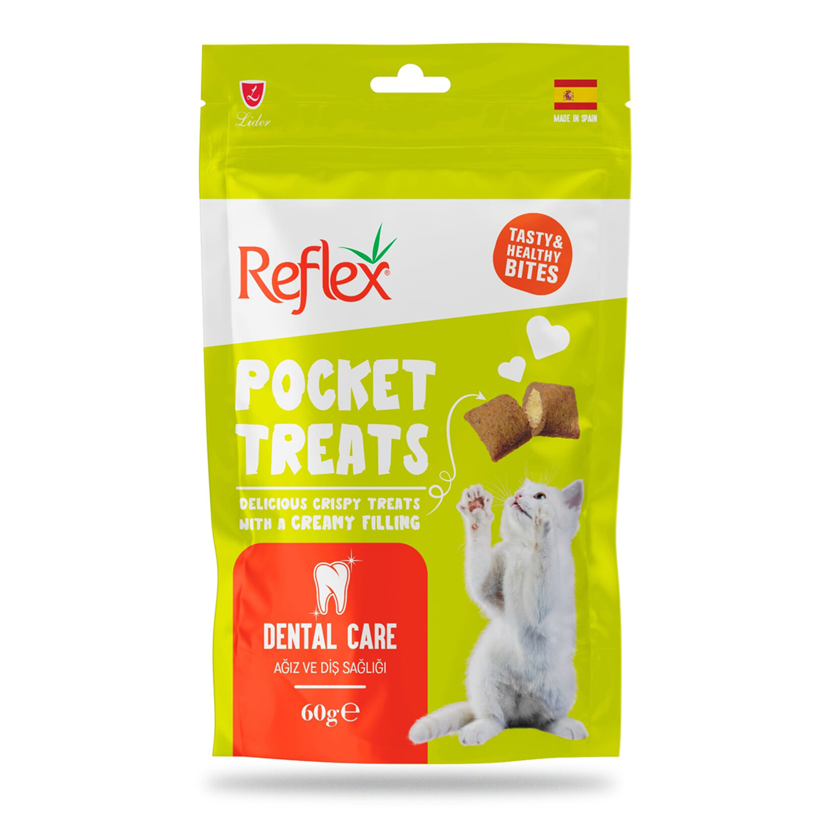 Reflex Plus Ağız ve Diş Sağlığı İçin Kedi Ödülü 60 G - Görsel 1