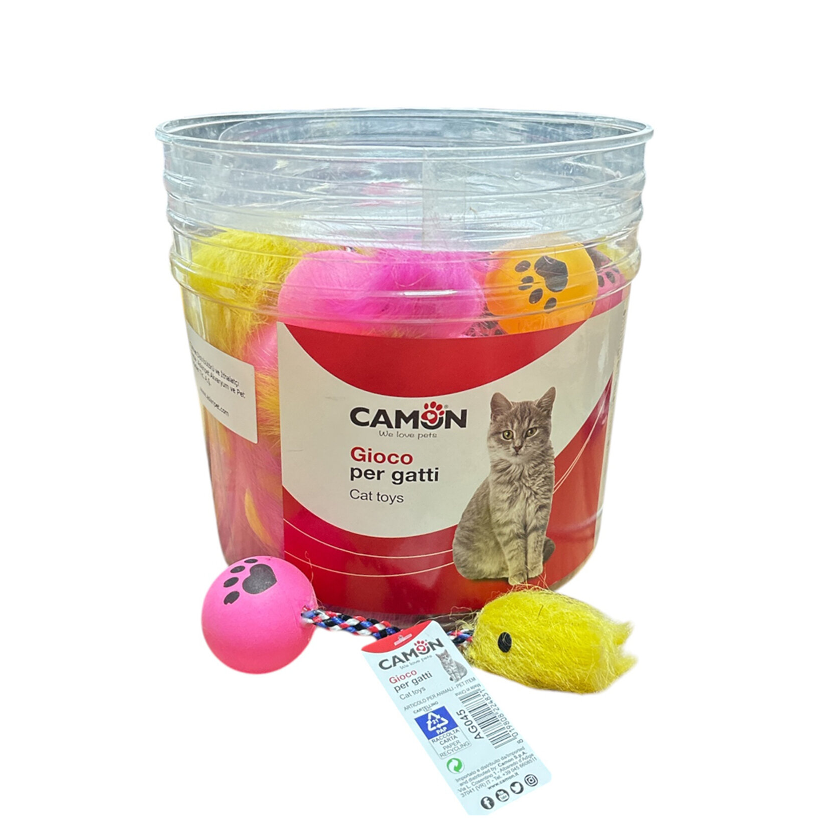 Camon Kedi Oyuncağı Top 38'li