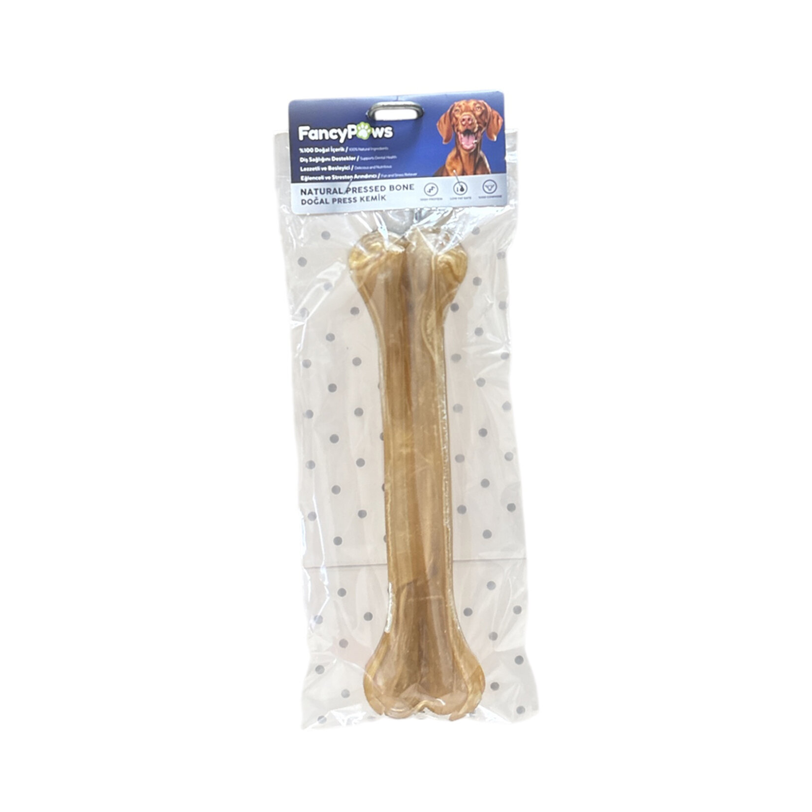 Fancy Paws Naturel Press Kemik 25 Cm 200 G
