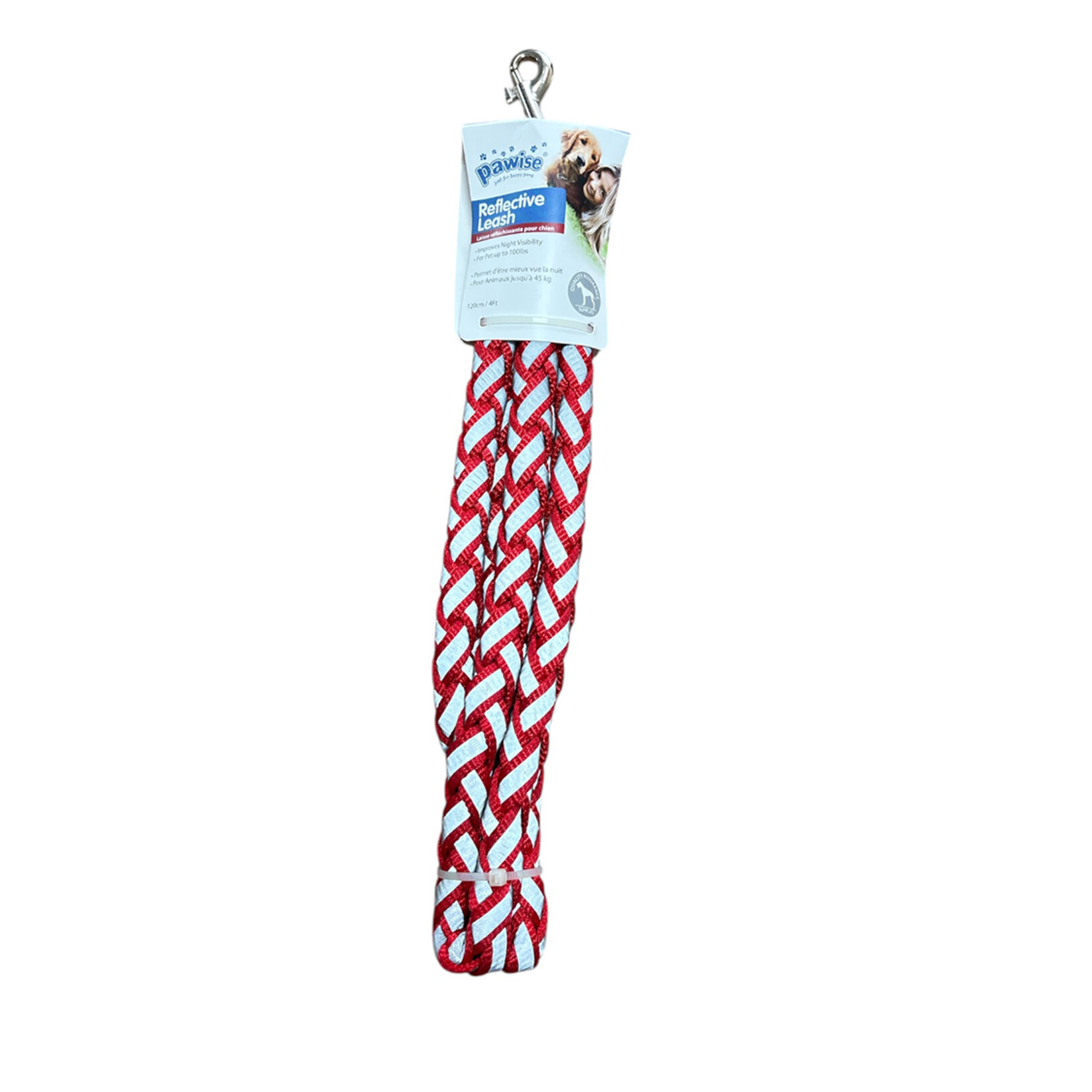 Pawise Dog Reflective Leash S Kırmızı