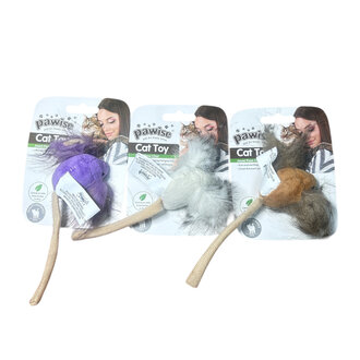 Pawise Büyük Kulaklı Fare Kedi Oyuncağı