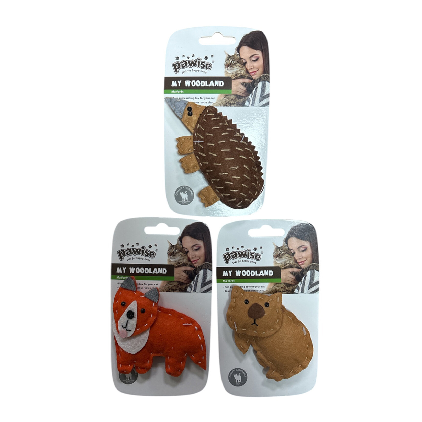 Pawise My Woodland Karışık Kedi Oyuncağı