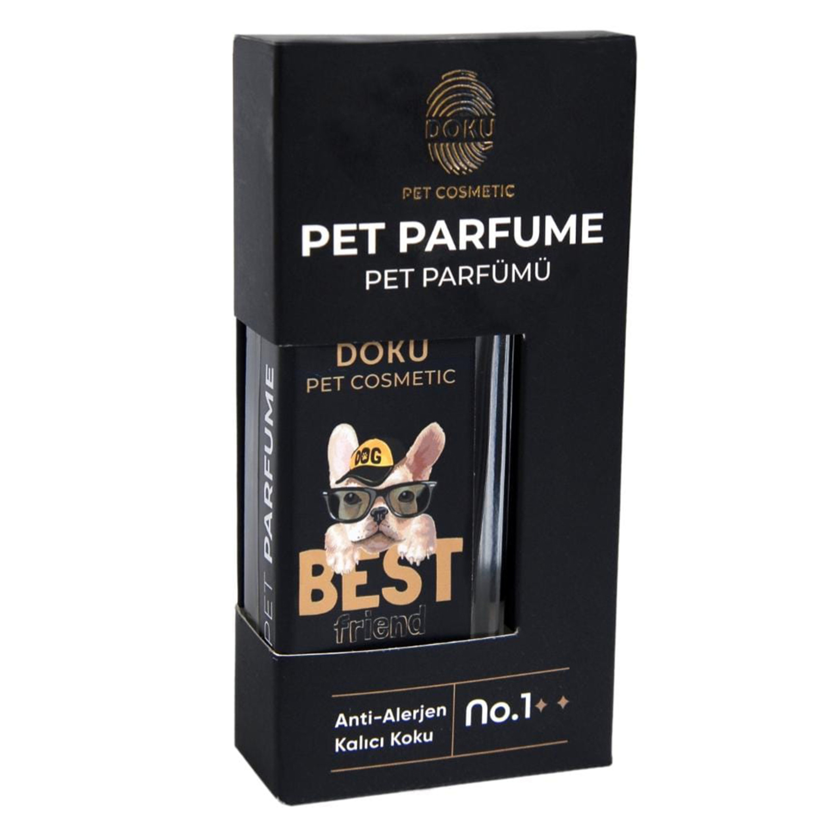 Doku Pet Anti-Alerjen Evcil Hayvan Parfümü 50 Ml - Görsel 1