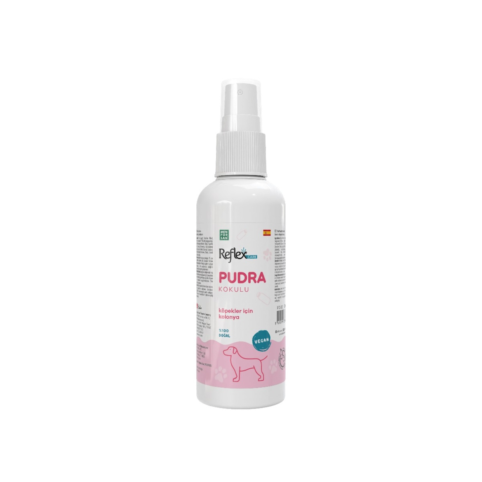 Reflex Care Pudra Kokulu Köpek Kolonyası 125 Ml