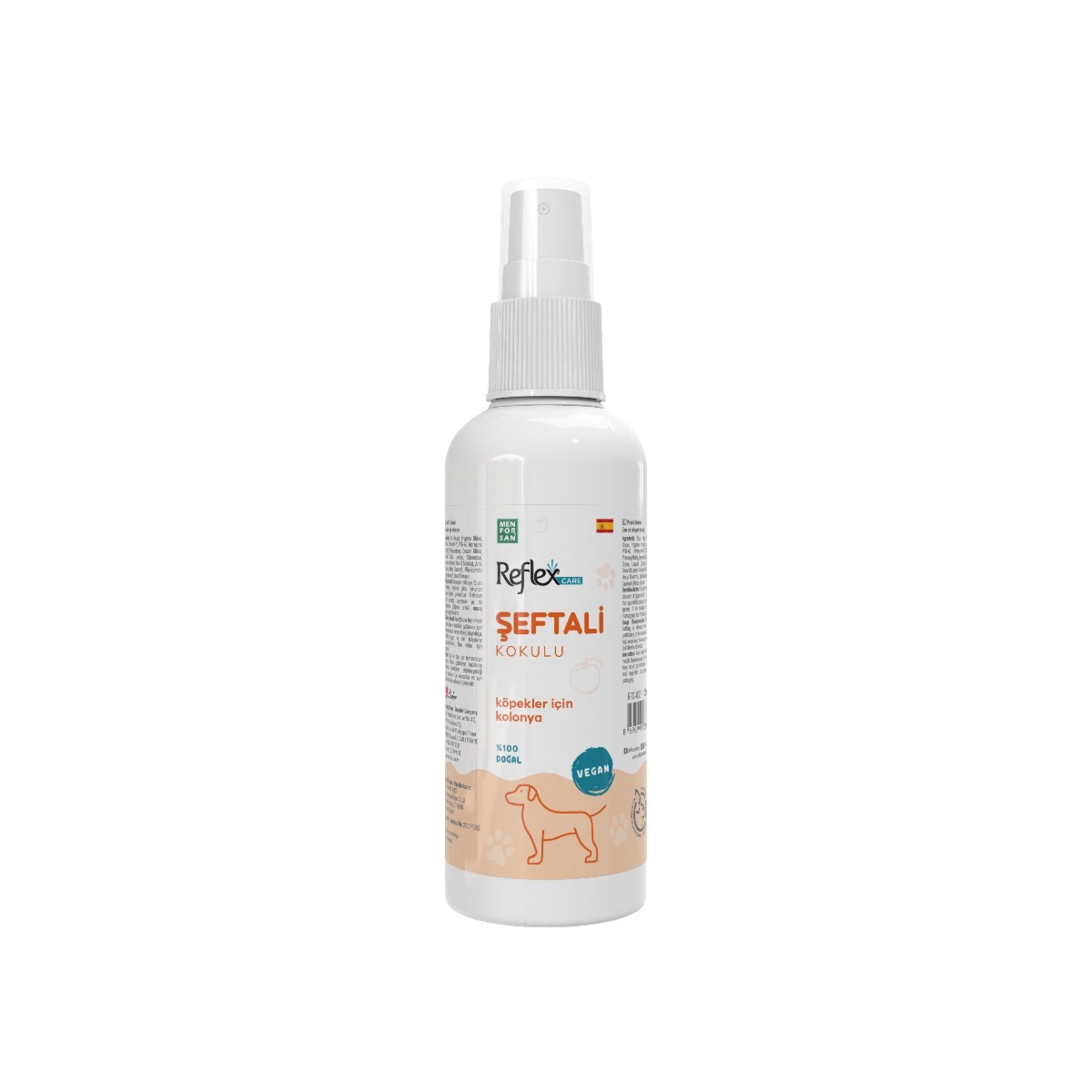 Reflex Care Şeftali Kokulu Köpek Kolonyası 125 Ml