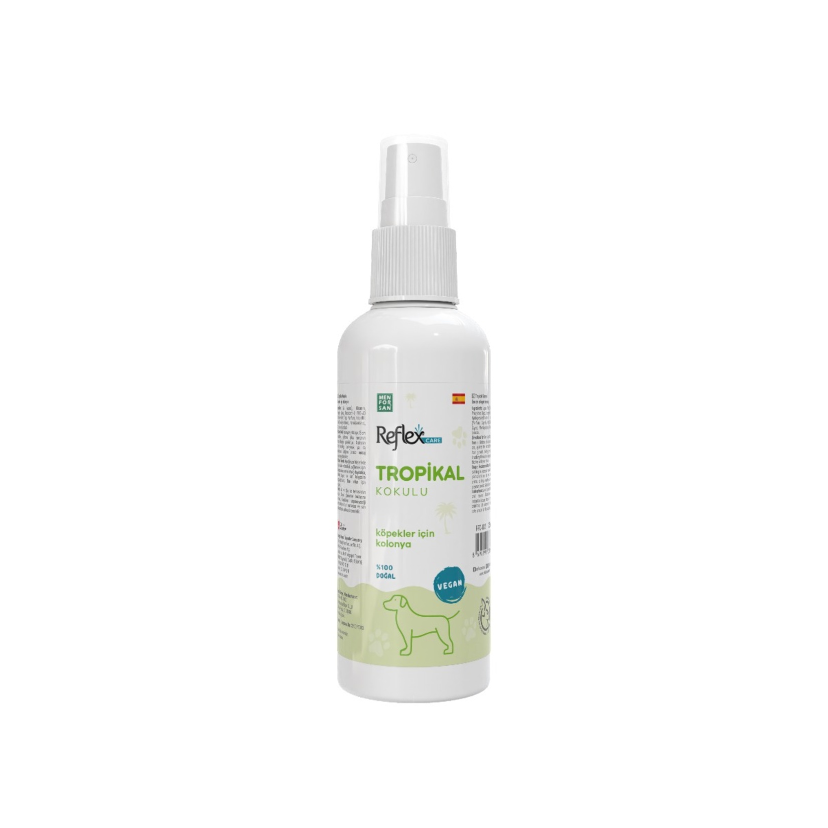 Reflex Care Tropikal Kokulu Köpek Kolonyası 125 Ml