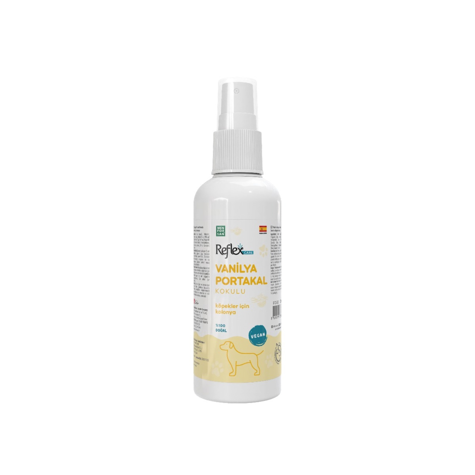 Reflex Care Vanilya & Portakal Kokulu Köpek Kolonyası 125 Ml