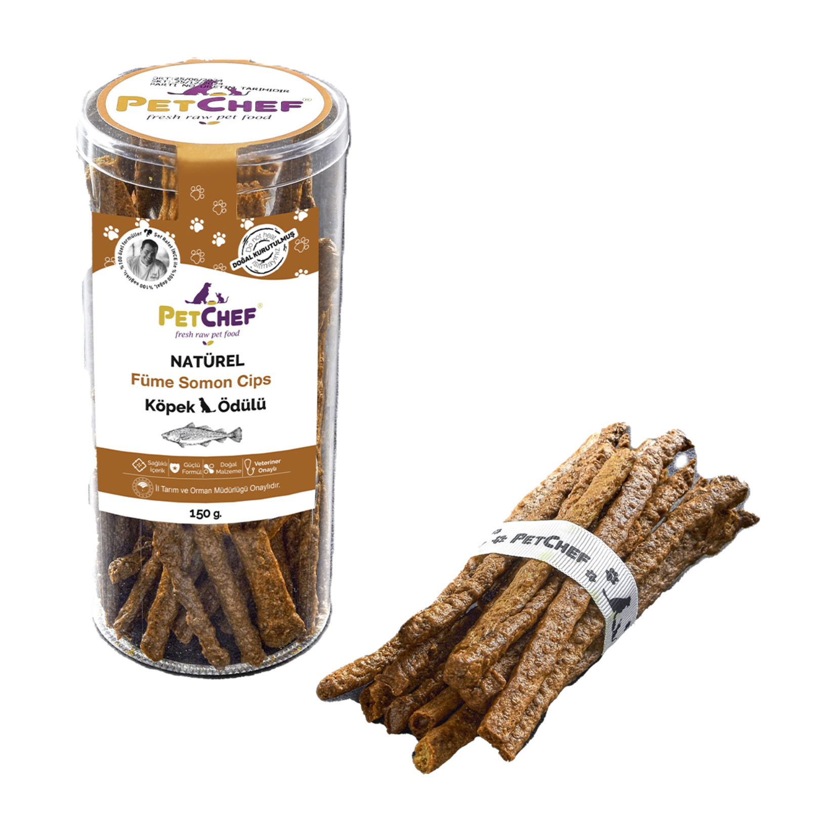 Petchef Füme Somon Balığı Cipsi 150 G