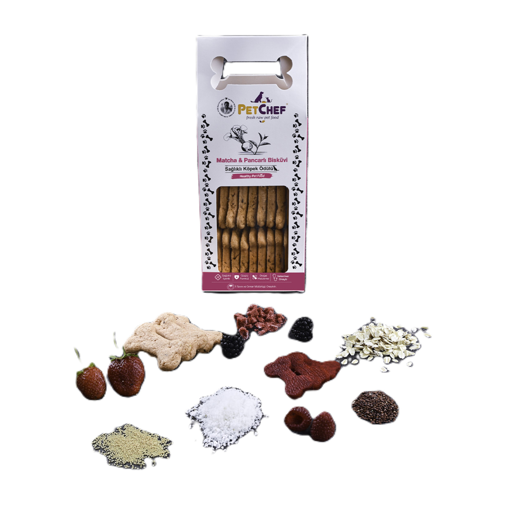 Petchef Matcha Pancarlı Bisküvi 230 G - Görsel 2