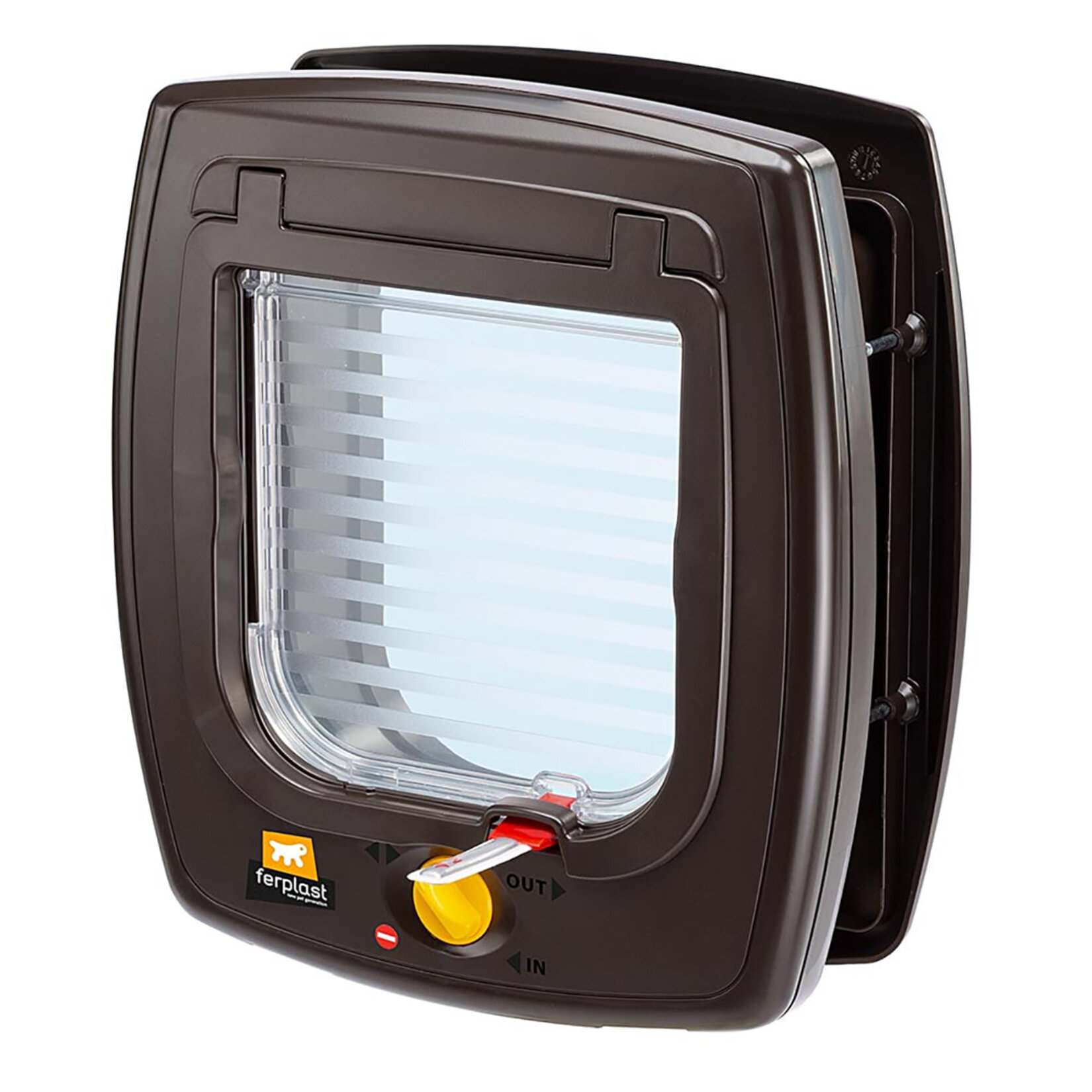 Ferplast Swing 5 Kedi - Köpek Kapısı Kahverengi