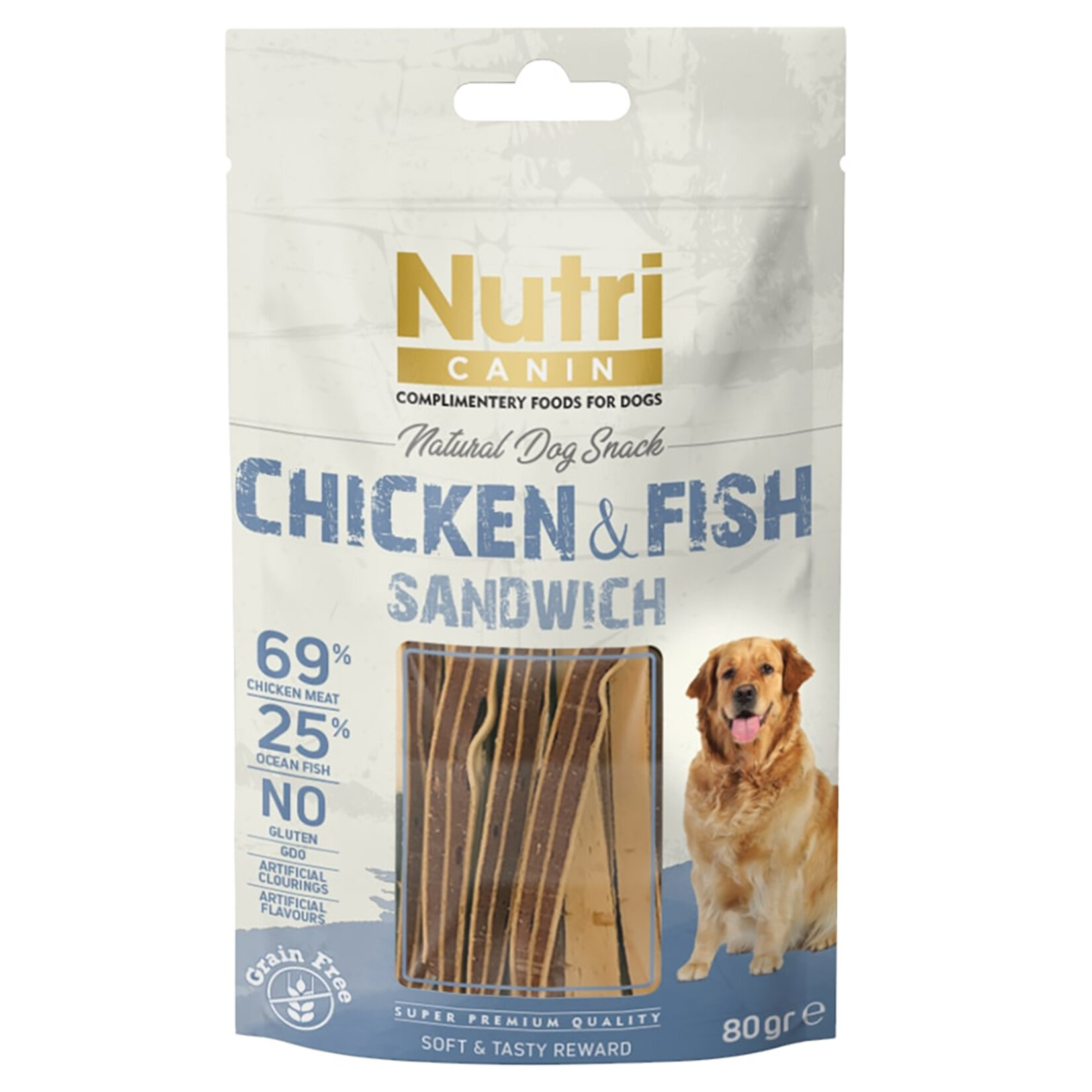 Nutri Canin Balıklı ve Tavuklu Ödül 80 G