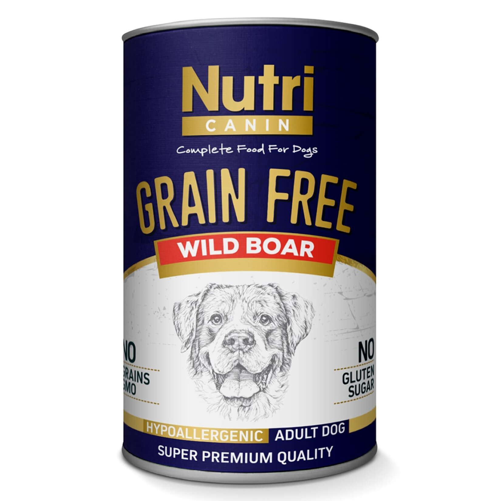 Nutri Canin Yaban Domuzlu Köpek Konservesi 400 G