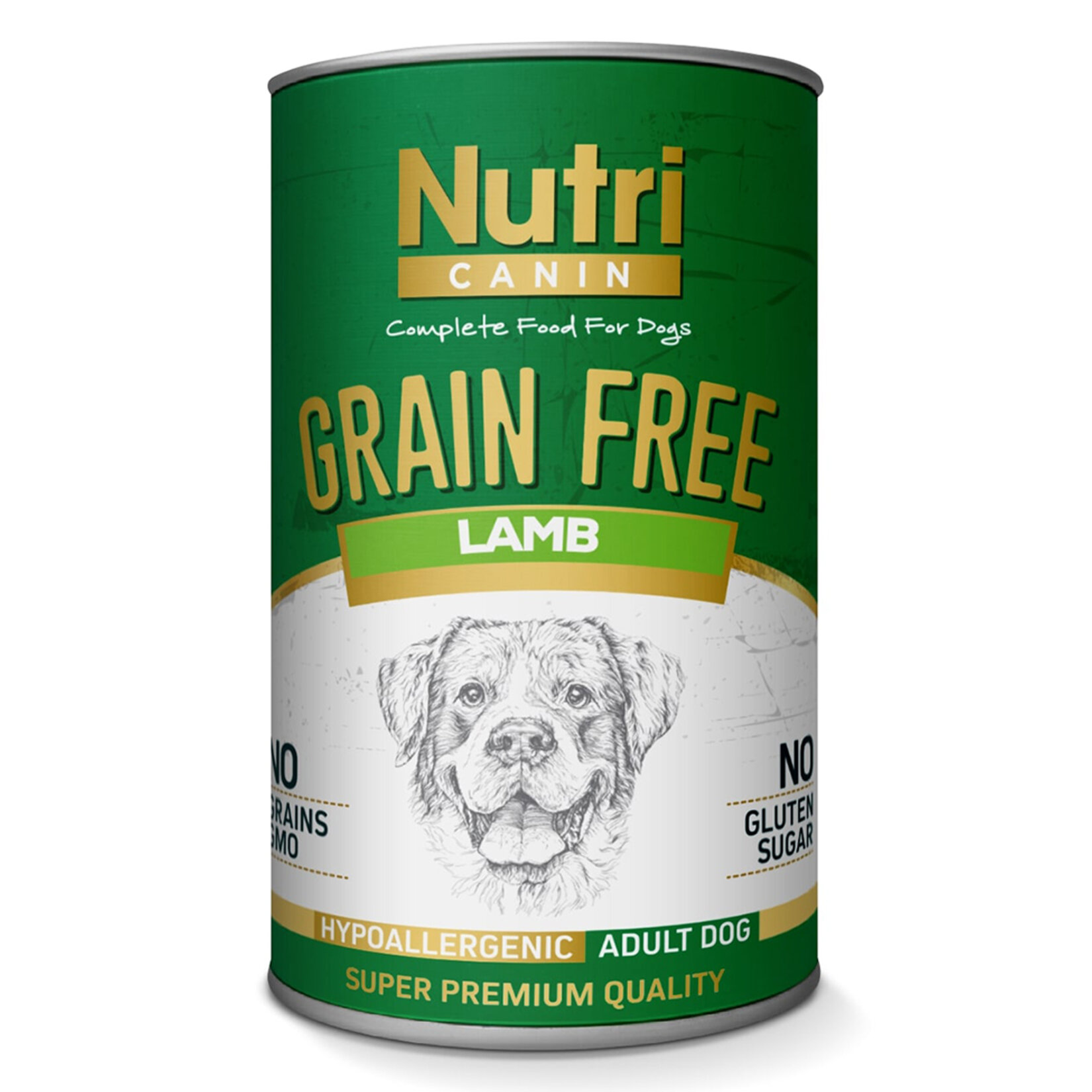 Nutri Canin Kuzulu Köpek Konservesi 400 G