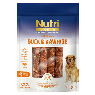 Nutri Canin Ördek Eti Sarılı Kemik 120 G
