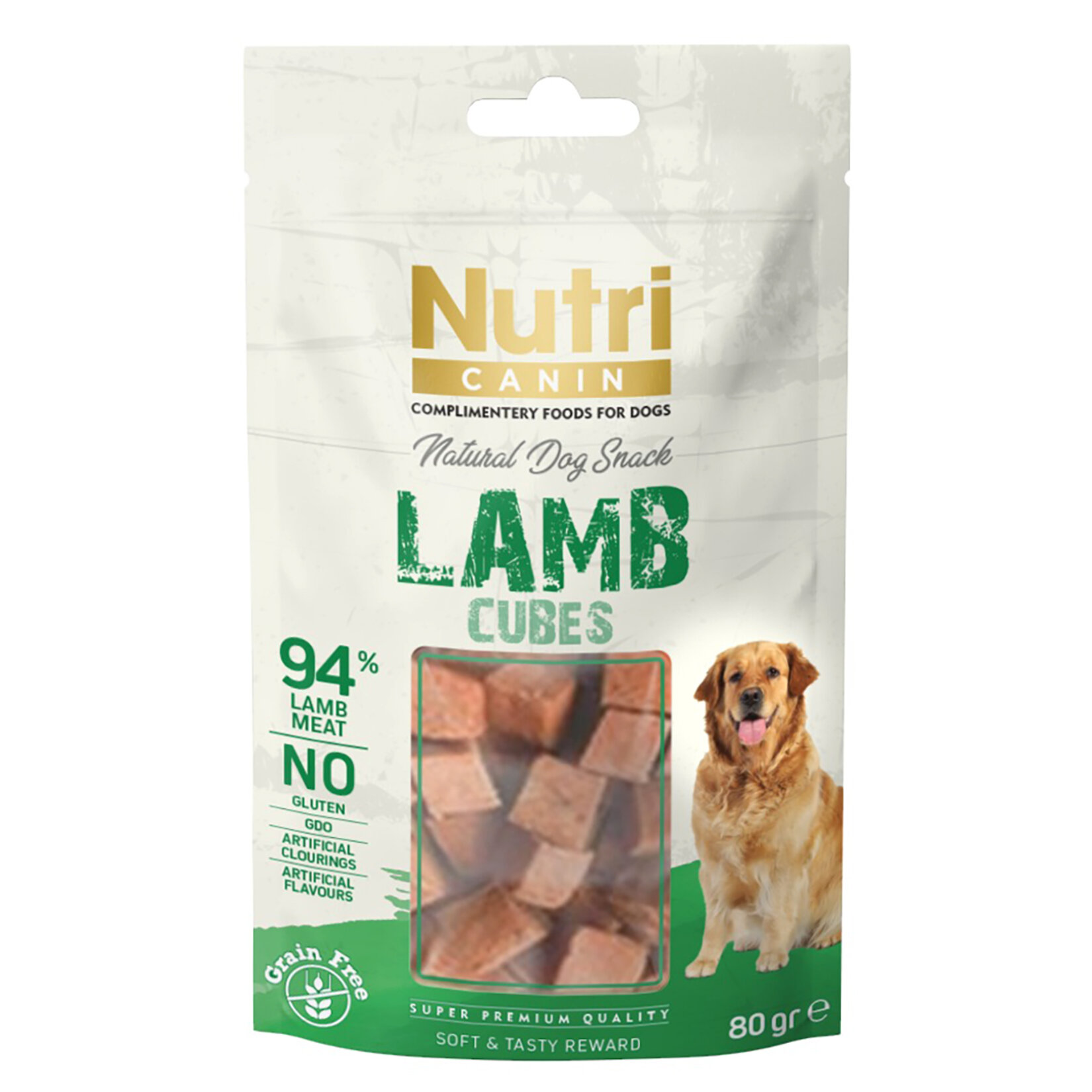 Nutri Canin Kuzu Etli Küp Ödül 80 G