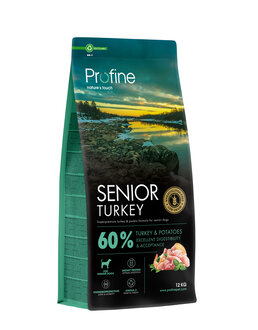 Profine Hindili Patatesli Yaşlı Köpek Maması 12 Kg