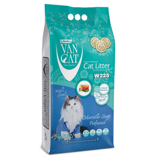 Vancat Marsilya Sabun Kokulu Beyaz Bentonit Kedi Kumu 5 Kg
