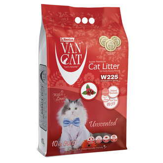 Vancat Kokusuz Beyaz Bentonit Kedi Kumu 10 Kg