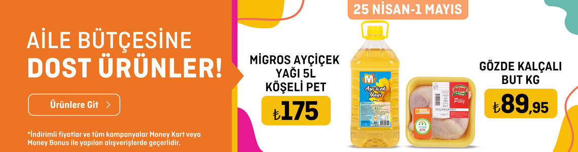 Migros Aile Bütçesine Dost Ürünler