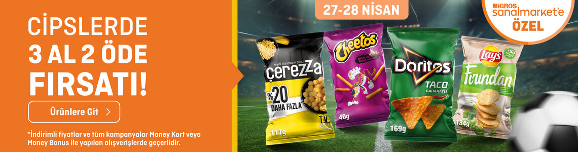  Cipslerde 3 Al 2 Öde (Sanal Markete Özel)