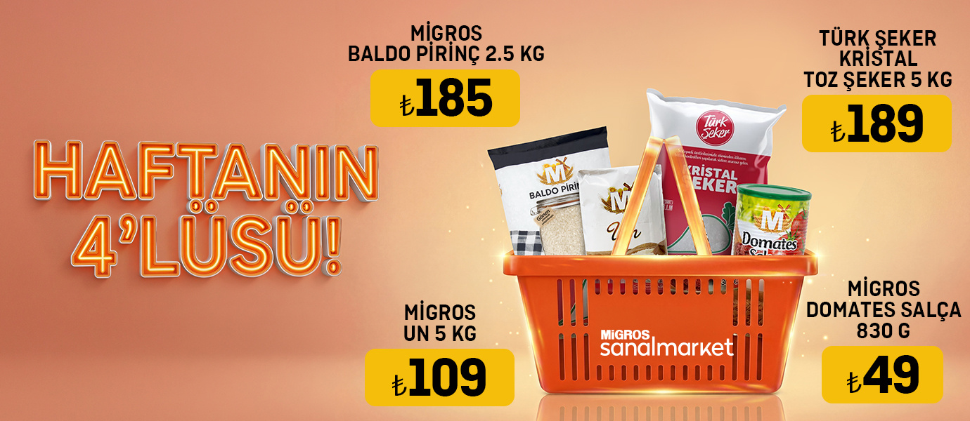 Migros - Haftanın 4'lüsü