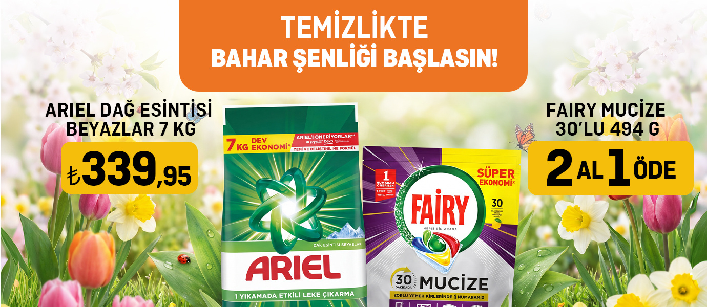 Bahar Temizliği Başlasın!