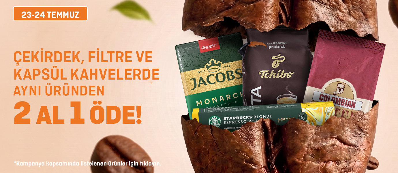 Migros Çekirdek, Filtre ve Kapsül Kahvelerde 2 Al 1 Öde - Görsel 1