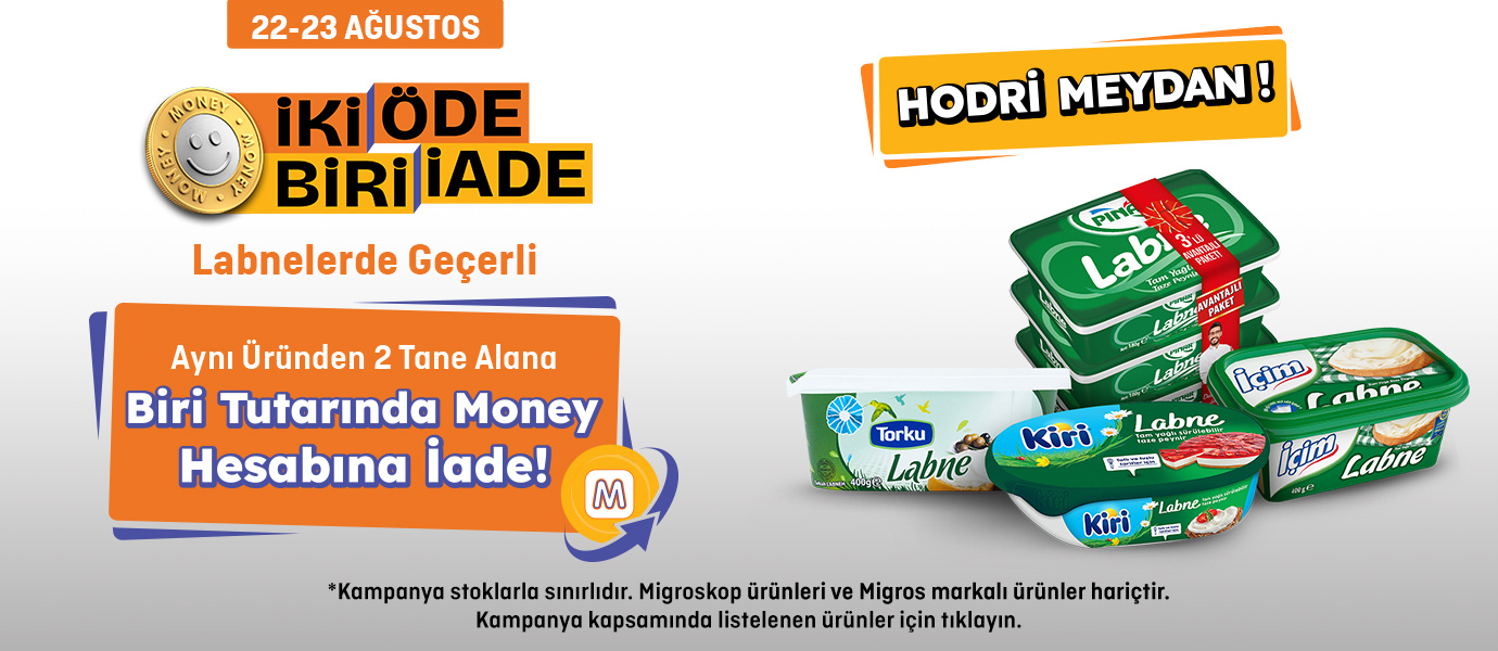Migros 2 öde 1 iade - Bisküvi, Kek, Gofret, Labne, Devam sütleri - Görsel 2