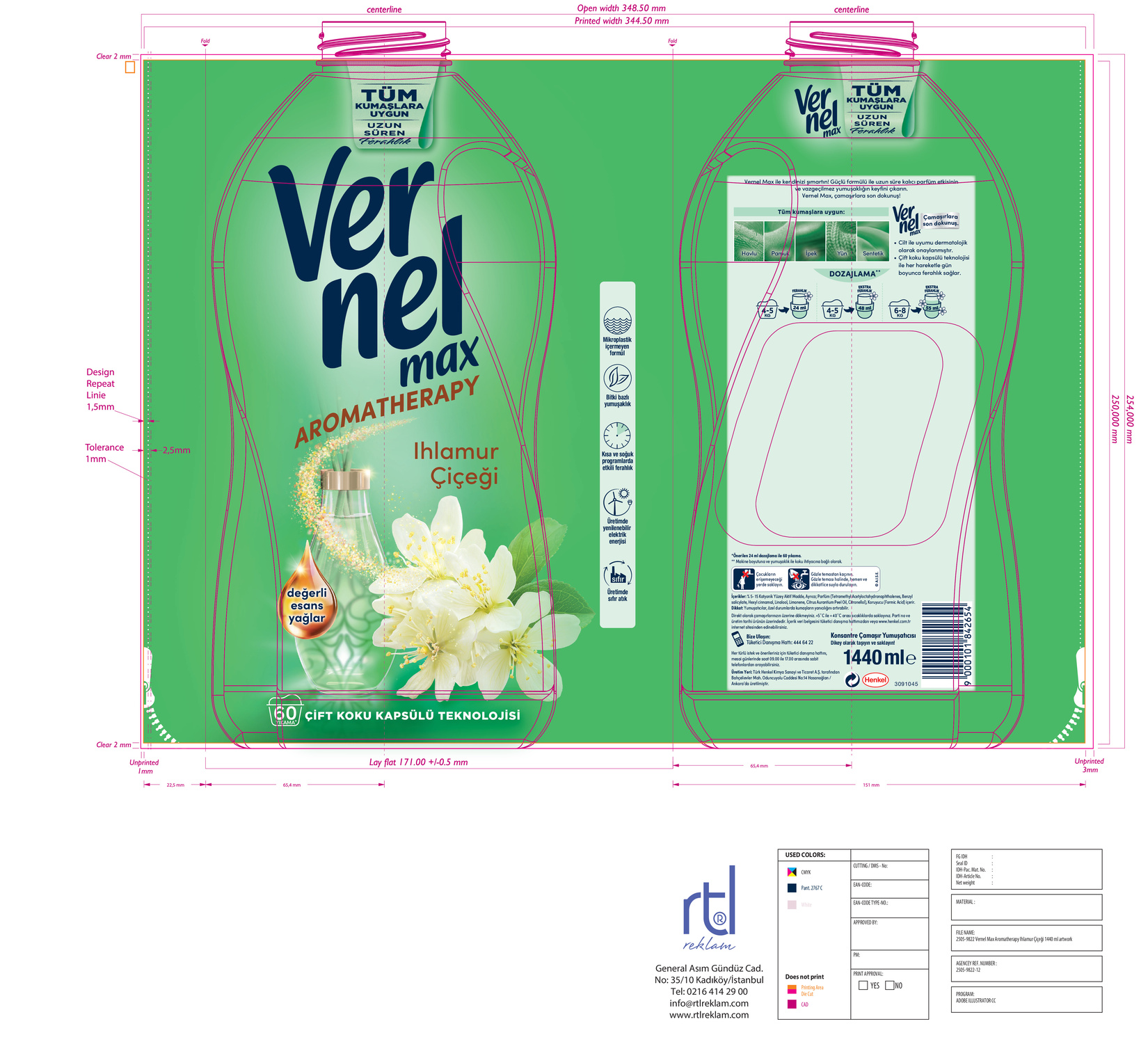 Vernel Max Ihlamur Çiçeği 1.440 L - Migros