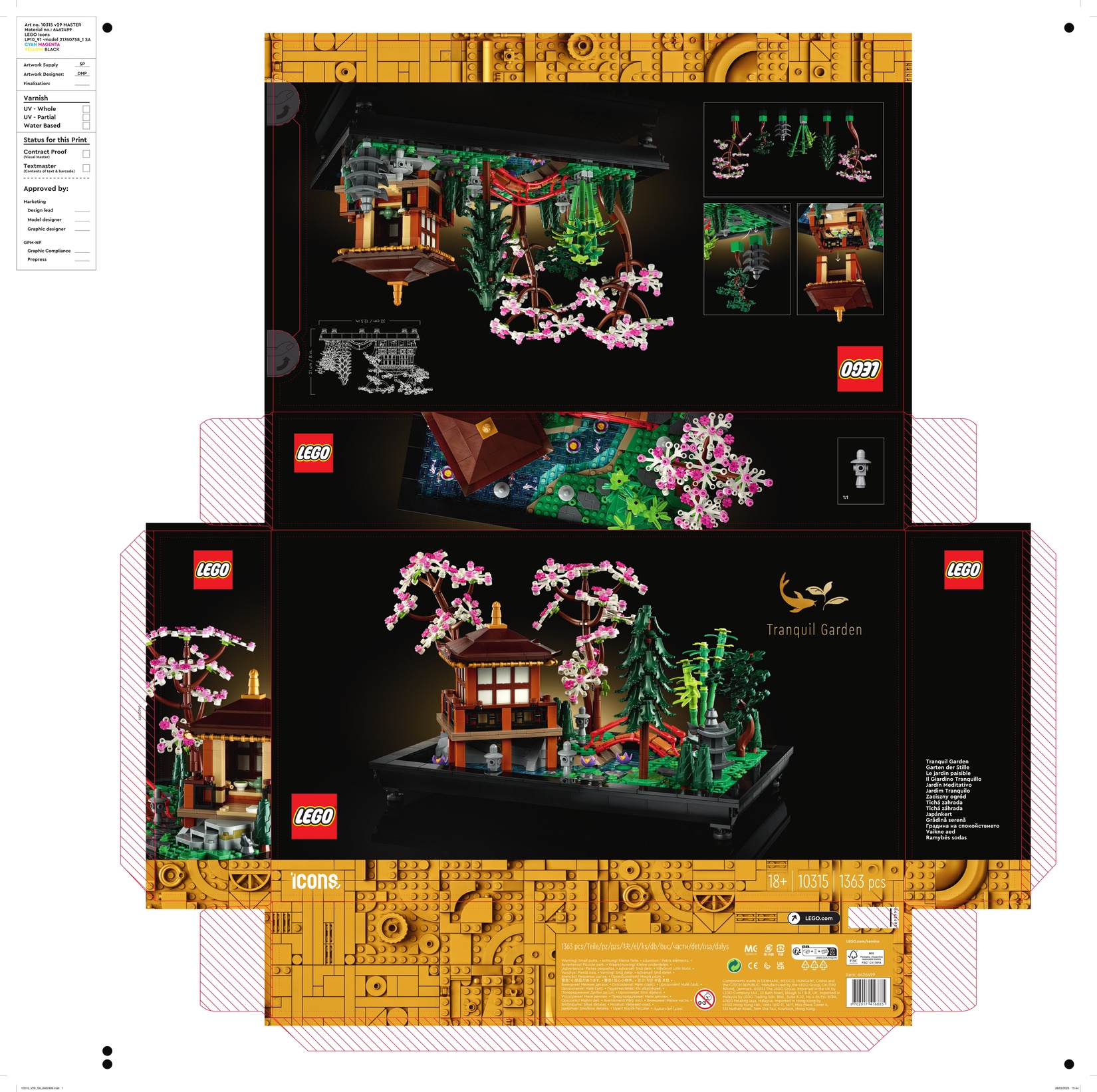 Lego Icons 10315 Huzurlu Bahçe 18+ Yaş 1363 Parça - Migros